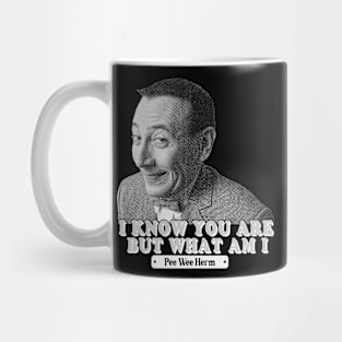 Pee wee herman 80s quote Mug